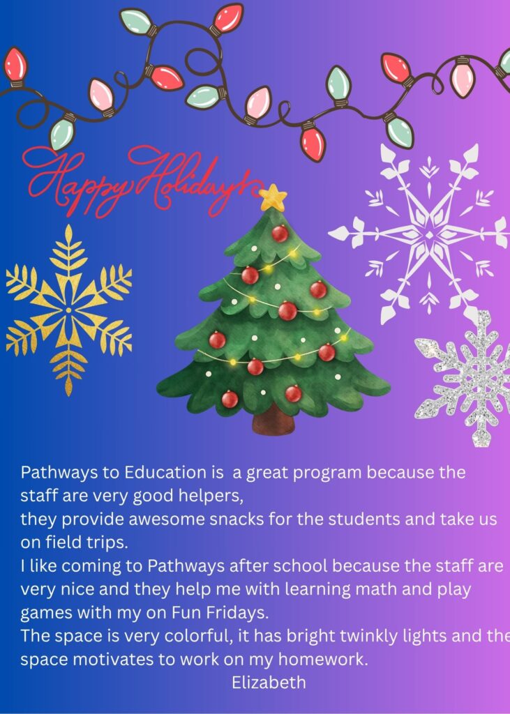 Submitted by Elizabeth from Spryfield, Halifax (Chebucto Connections)