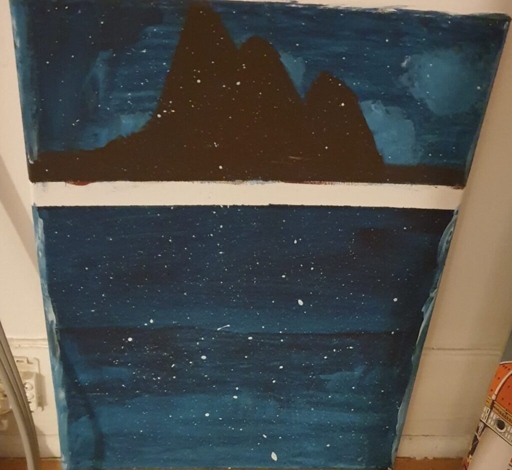 Holiday card artwork submission by Rejoice from Montreal, Verdun (Toujours ensemble)