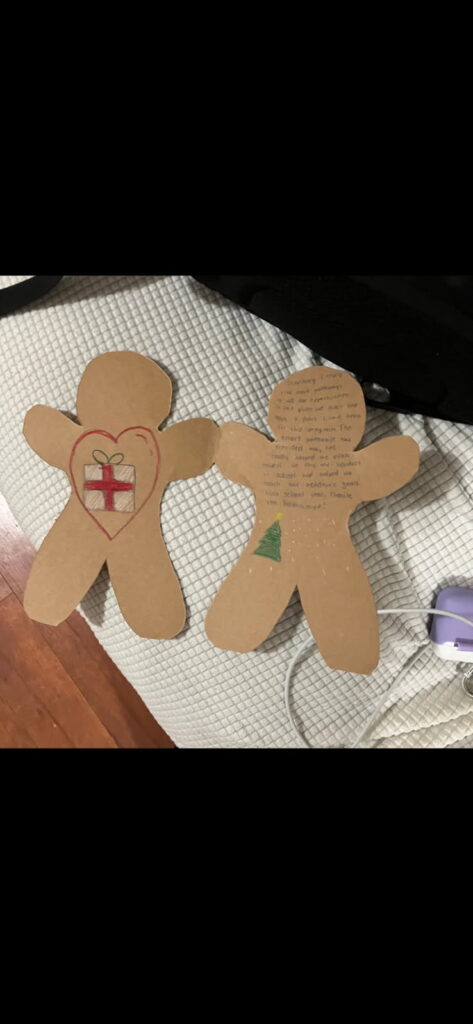 Holiday art from Bella